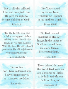 Bible Verse Cards - Fresh Grace for Today | Free Christian Resources